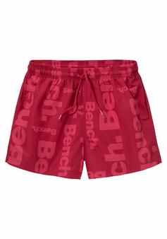 Bench Badeshorts Badeshorts Herren rot (Kurzgröße)