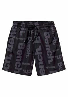 Bench Badeshorts Badeshorts Herren schwarz (Langgröße)