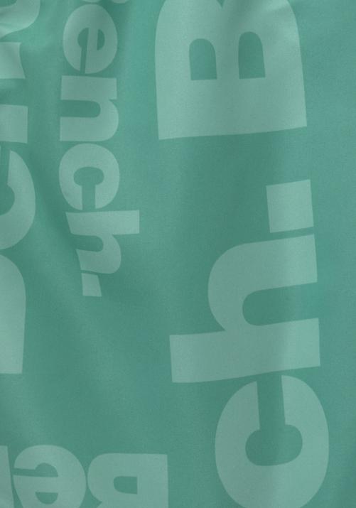 Rückansicht von Bench Badeshorts Badeshorts Herren grün (Langgröße)