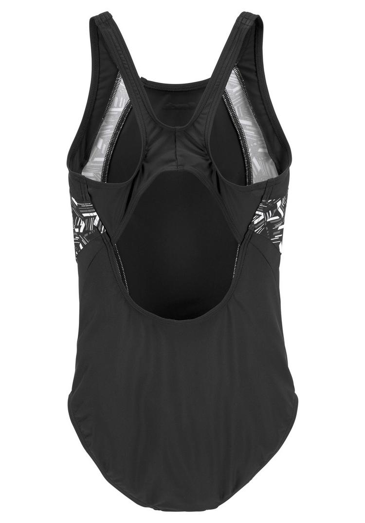 Bench Bench Badeanzug Badeanzug Damen - schwarz bedruckt - 0 | SportScheck