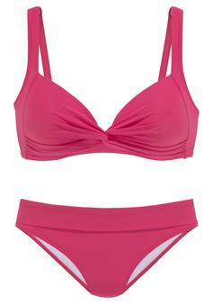 Lascana Triangel-Bikini Bikini Set Damen rot