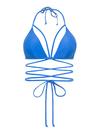 LSCN by Lascana Triangel-Bikini-Top Bikini Oberteil Damen - royalblau