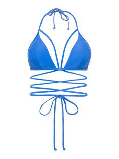 LSCN by Lascana Triangel-Bikini-Top Bikini Oberteil Damen royalblau