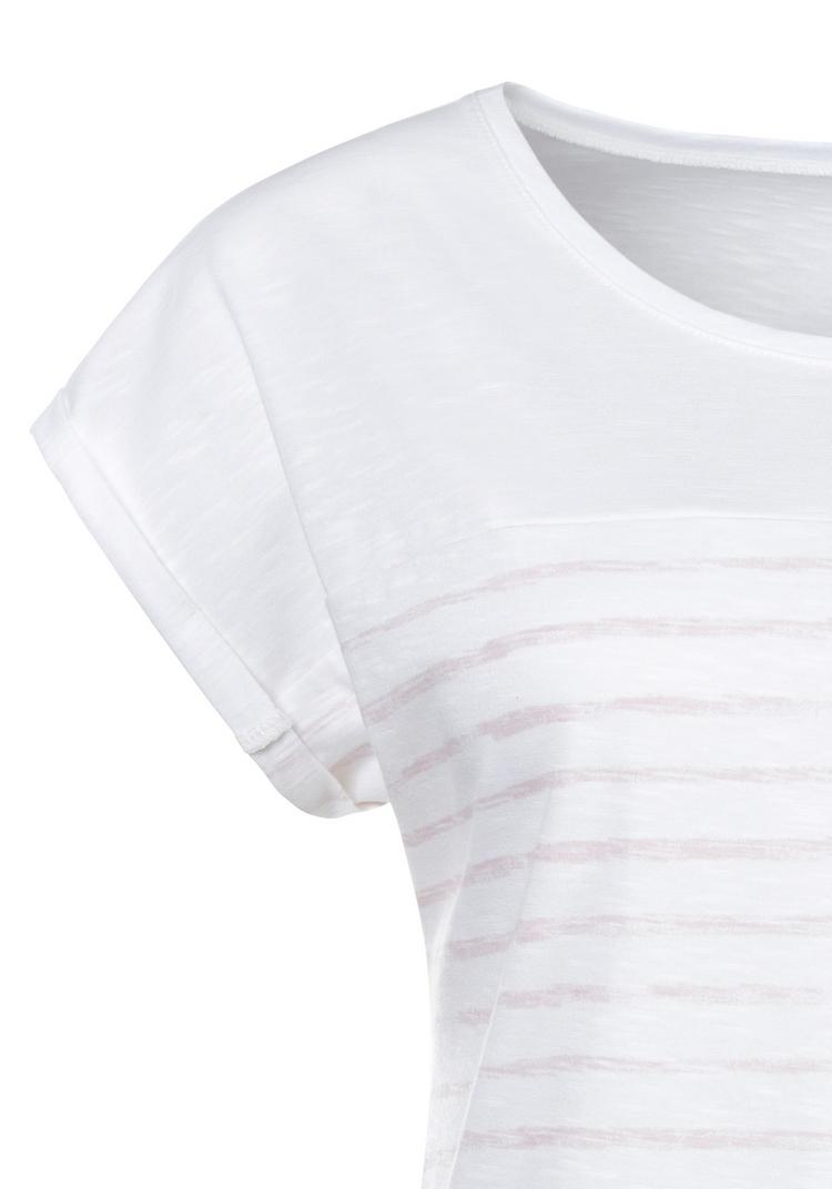 BEACH TIME BEACH TIME T-Shirt T-Shirt Damen - wei&szlig;-ros&eacute; - 0 | SportScheck