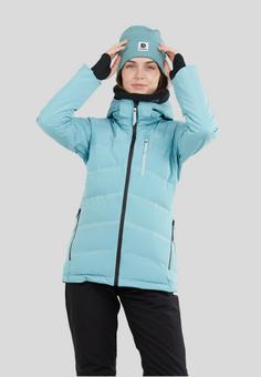 Rückansicht von FUNDANGO Pumila Padded Skijacke Damen Soft Blue