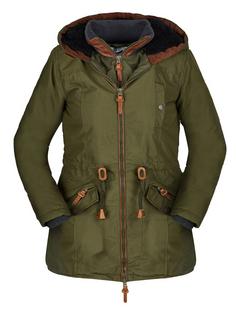 BRAVE SOUL Abby Funktionsmantel Damen olive