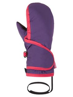 Rückansicht von Ziener LUCCAS AS Skihandschuhe Kinder dark purple