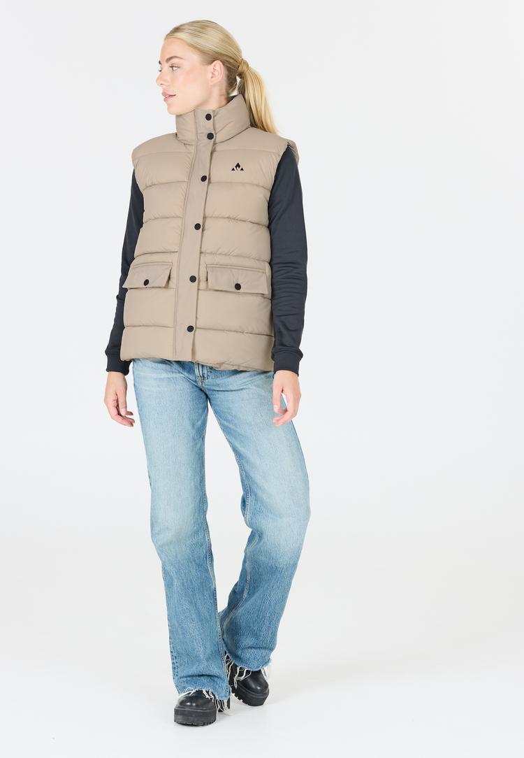 Whistler Whistler Amaretto Steppweste Damen - 1136 Simply Taupe - 1 | SportScheck