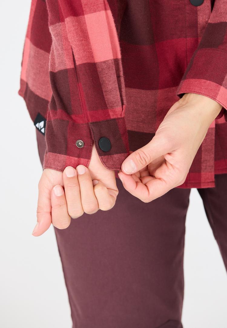 Whistler Whistler Riglet Langarmhemd Damen - 4244 Red Pear - 1 | SportScheck