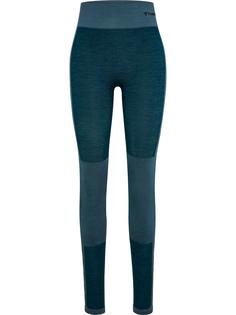 hummel hmlCLEA SEAMLESS MID WAIST TIGHTS Tights Damen DARK SEA