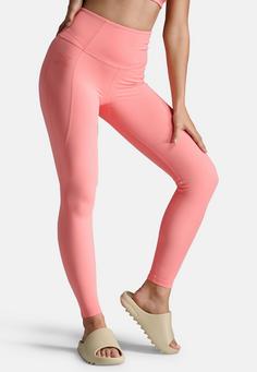 Rückansicht von 2XU Form Hi-Rise Compression Tights Tights Damen pink glow/pink glow