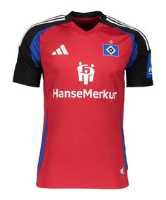 adidas Hamburger SV Trikot 3rd 2024/2025 Kids Fußballtrikot Kinder rot