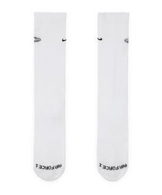 Rückansicht von Nike Plus Crew Patch Socken Socken Weiß Freizeitsocken Herren weiss