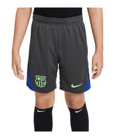 Nike FC Barcelona Strike Short 3rd Kids Fußballshorts Kinder graublau