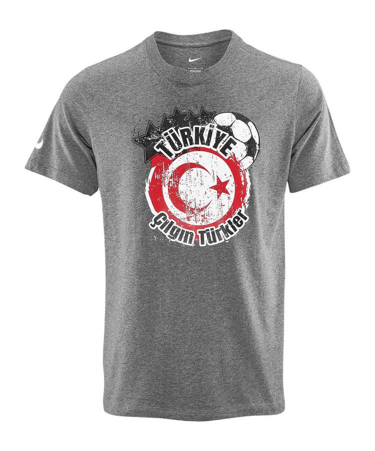 Nike Nike T&uuml;rkei T-Shirt  Ftffgcz0881 T-Shirt Herren - grau - 0 | SportScheck