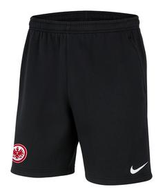 Nike Eintracht Frankfurt Fleece Short Fußballshorts schwarz