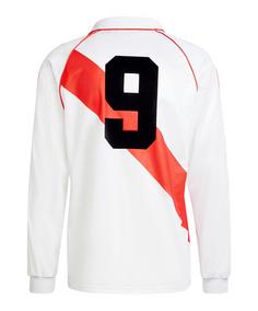 Rückansicht von adidas River Plate Trikot 1994 Fußballtrikot weissrot