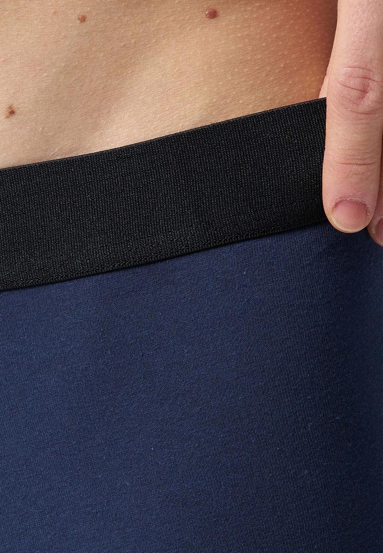 Snocks Snocks Boxershorts mit l&auml;ngerem Bein Unterhose Herren - Mix (Rot/Olive/Blau) - 1 | SportScheck