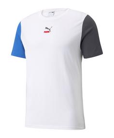 PUMA CLSX NJR T-Shirt Sweathose Herren weissblau