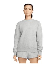 Nike Phoenix Fleece Crew Sweatshirt Damen Sweatshirt Damen graubeige