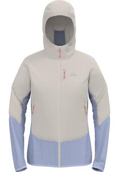 Odlo Funktionsjacke Damen silver cloud Blue heron(10860)