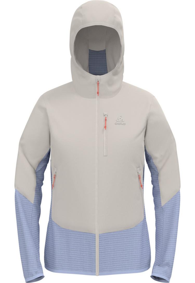 Odlo Odlo Funktionsjacke Damen - silver cloud - Blue heron(10860) - 0 | SportScheck
