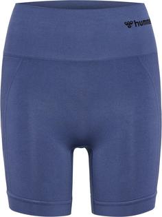 hummel hmlTIF SEAMLESS SHORTS Funktionsshorts Damen BLUE INDIGO