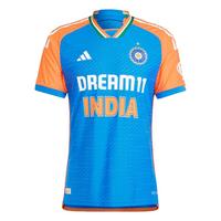 adidas India Cricket T20I Trikot Trikot Herren - Dark Blue / True Orange