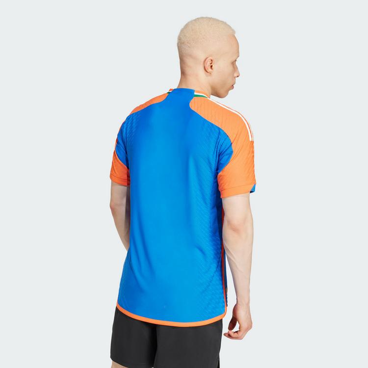 adidas adidas India Cricket T20I Trikot Trikot Herren - Dark Blue / True Orange - 4 | SportScheck