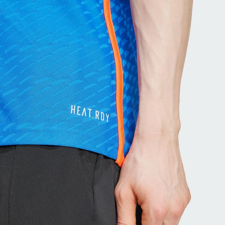 adidas adidas India Cricket T20I Trikot Trikot Herren - Dark Blue / True Orange - 3 | SportScheck