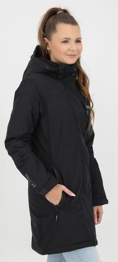 Rückansicht von DEPROC active MONTREAL LONG WMN Winterjacke Damen black