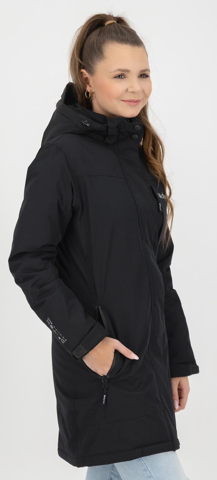 DEPROC active DEPROC active MONTREAL LONG WMN Winterjacke Damen - black - 0 | SportScheck