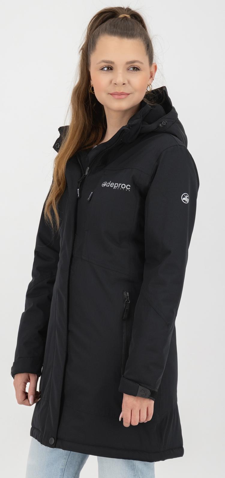 DEPROC active DEPROC active MONTREAL LONG WMN Winterjacke Damen - black - 1 | SportScheck