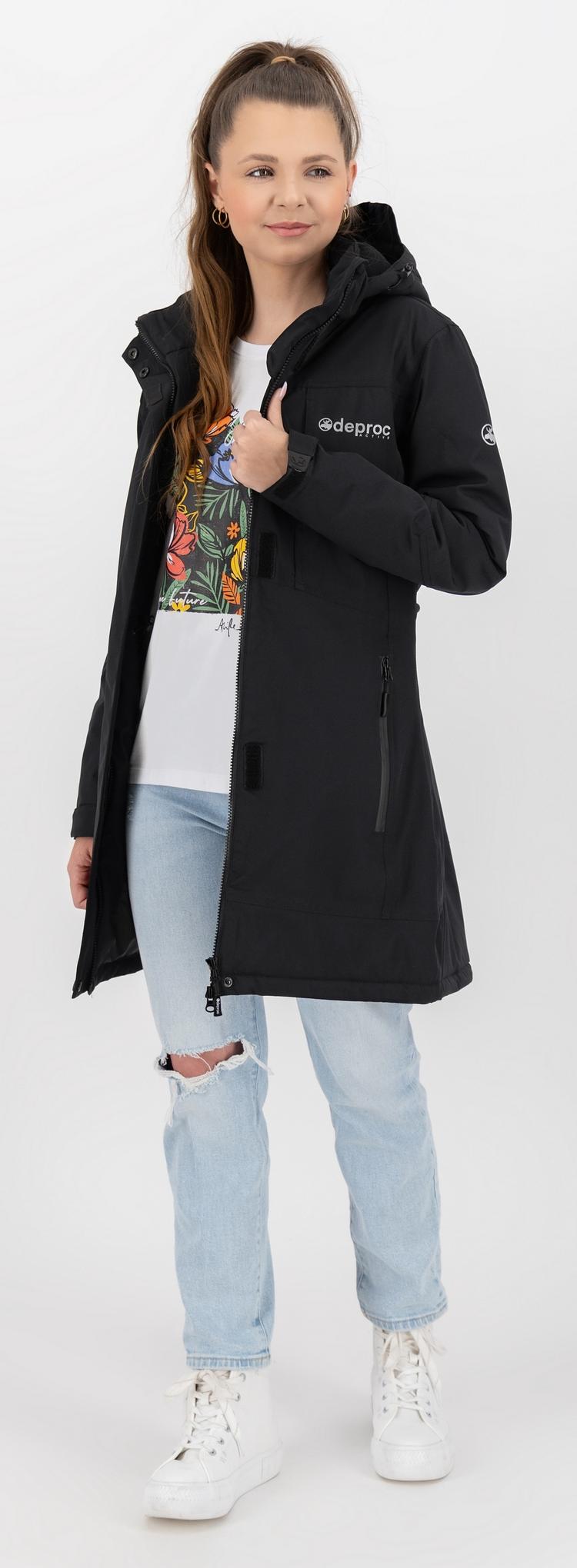 DEPROC active DEPROC active MONTREAL LONG WMN Winterjacke Damen - black - 2 | SportScheck