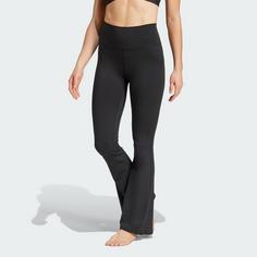 Rückansicht von adidas All Me Flare Leggings Leggings Damen Black