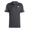 adidas Club Tennis 3-Streifen Poloshirt Funktionsshirt Herren - Black