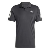adidas Club Tennis 3-Streifen Poloshirt Funktionsshirt Herren - Black