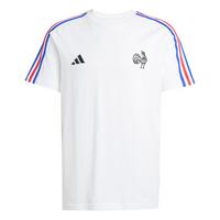adidas Frankreich Essentials 3-Streifen T-Shirt T-Shirt Herren - White