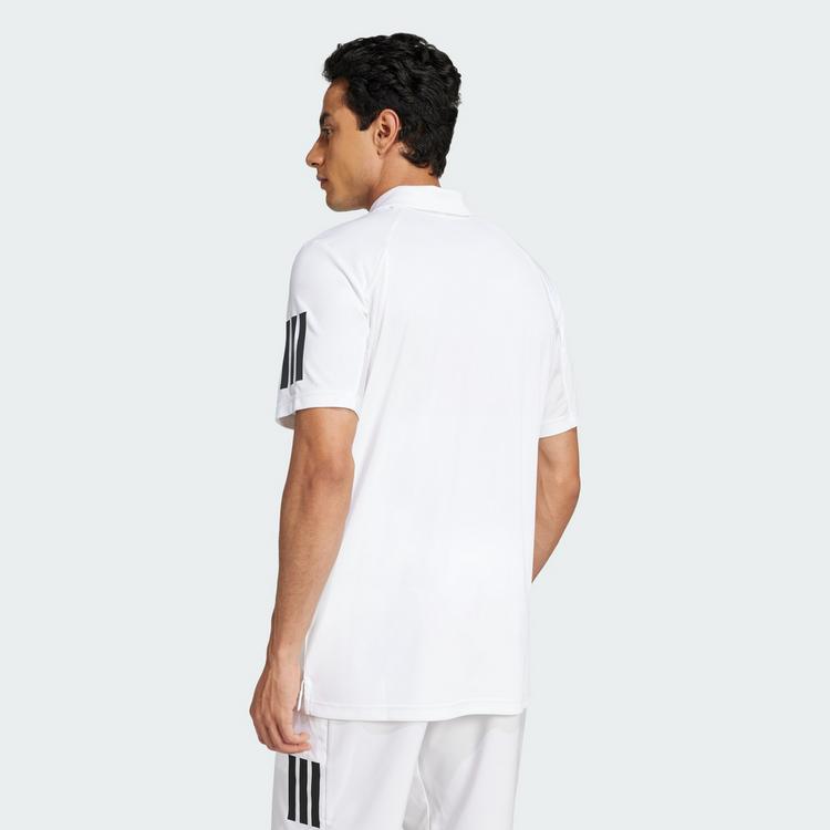 adidas adidas Club Tennis 3-Streifen Poloshirt Funktionsshirt Herren - White - 1 | SportScheck