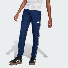 Rückansicht von adidas Tiro 25 Essentials Woven Kids Hose Trainingshose Kinder Team Navy / Red