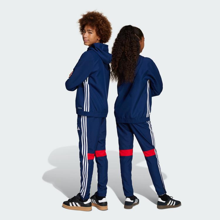 adidas adidas Tiro 25 Essentials Woven Kids Hose Trainingshose Kinder - Team Navy / Red - 3 | SportScheck