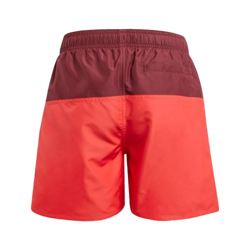 Rückansicht von adidas Colorblock Kids 4.5-Inch Badeshorts Badeshorts Kinder Shadow Red / Semi Lucid Red