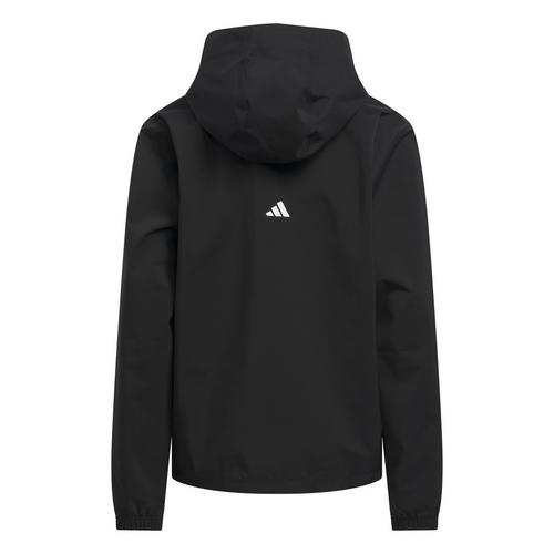 Rückansicht von adidas Provisional Jacke Trainingsjacke Kinder Black