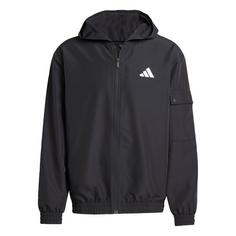 adidas Sportswear Woven Cargo Trainingsanzug Sweatjacke Herren Black