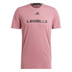 adidas Les Mills Graphic T-Shirt T-Shirt Herren PINK