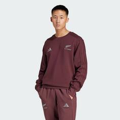 Rückansicht von adidas All Blacks Sweatshirt Sweatshirt Herren Aurora Ruby / Brown