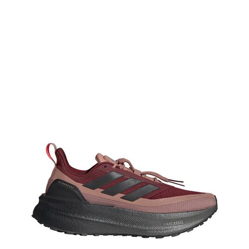 Rückansicht von adidas Ultraboost Laufschuh Trailrunning Schuhe Damen Shadow Red / Core Black / Carbon