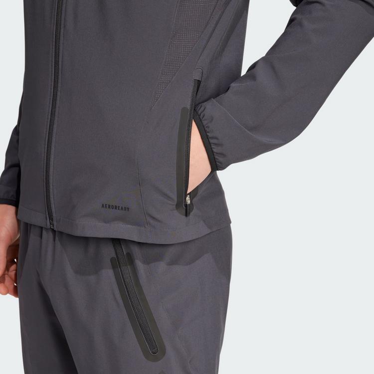 adidas adidas Tiro 25 Pro Vis Tech Travel Jacke Trainingsanzug Herren - Carbon - 0 | SportScheck