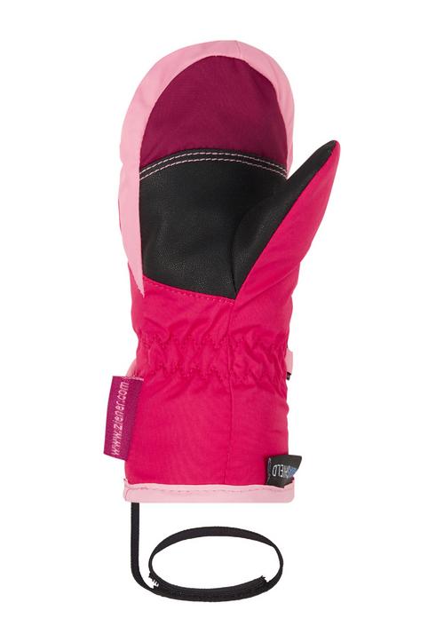 Rückansicht von Ziener LUCCAS AS Skihandschuhe Kinder pop pink