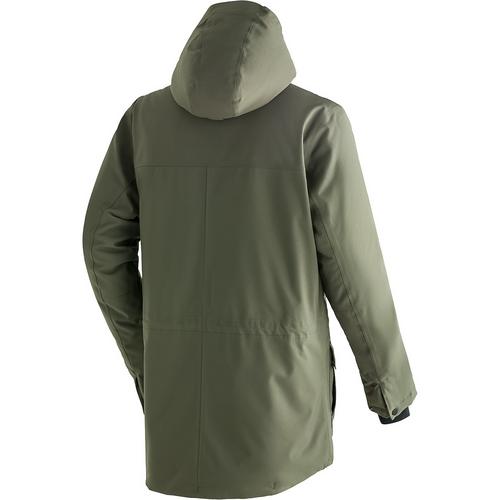 Rückansicht von Maier Sports SENNE Softshelljacke Herren Grün2050